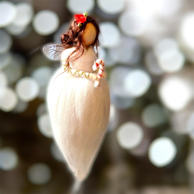 Jule-Fe, Hvid med Candycane