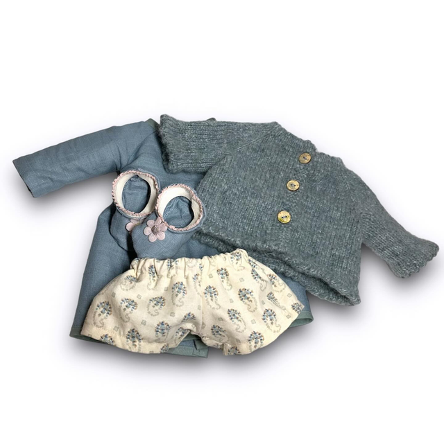 Waldorfdukke 43 cm. - Malou