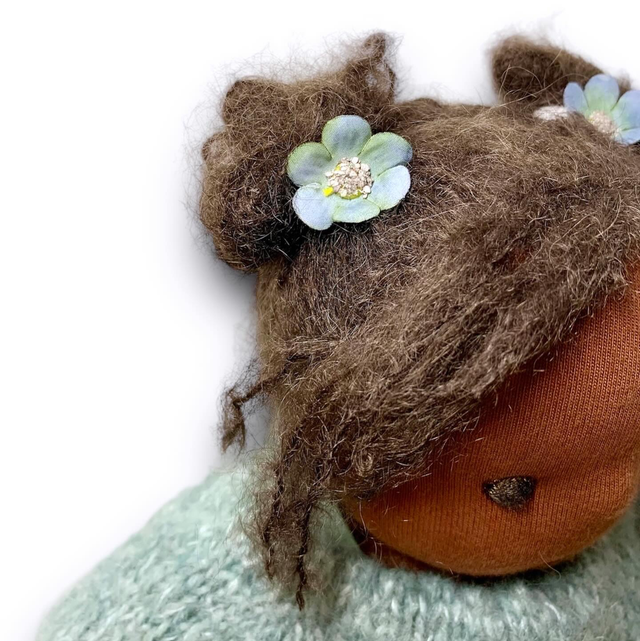 Waldorfdukke 43 cm. - Malou