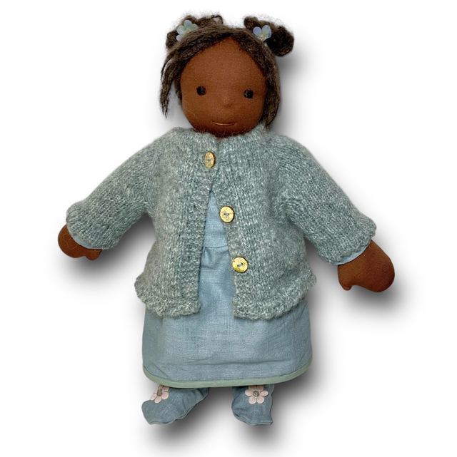 Waldorfdukke 43 cm. - Malou
