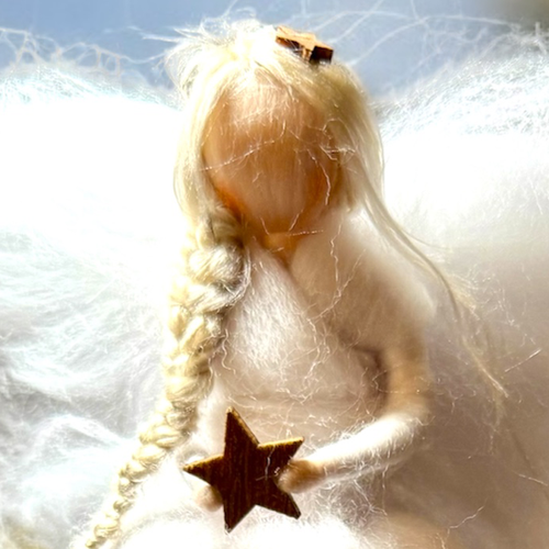 Engel, Hvid med Træstjerne