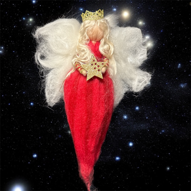 Engel, Rød med Krone og Stjerne