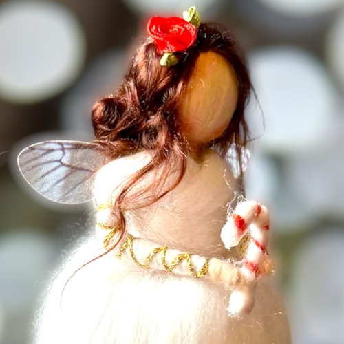 Jule-Fe, Hvid med Candycane